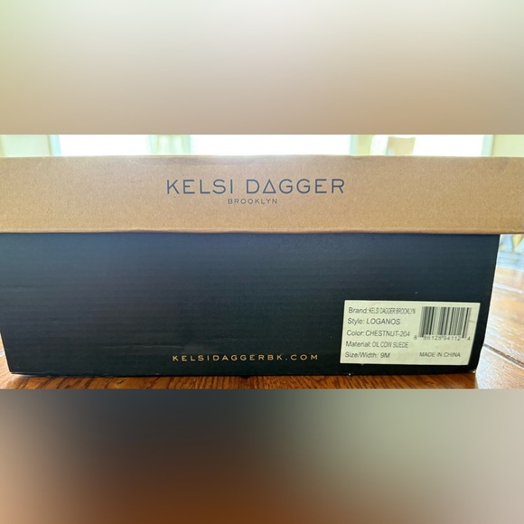 🆕 Kelsi Dagger Suede Over-the-Knee Boots - Logan - Chestnut - Oil Cow Suede - Picture 14 of 16